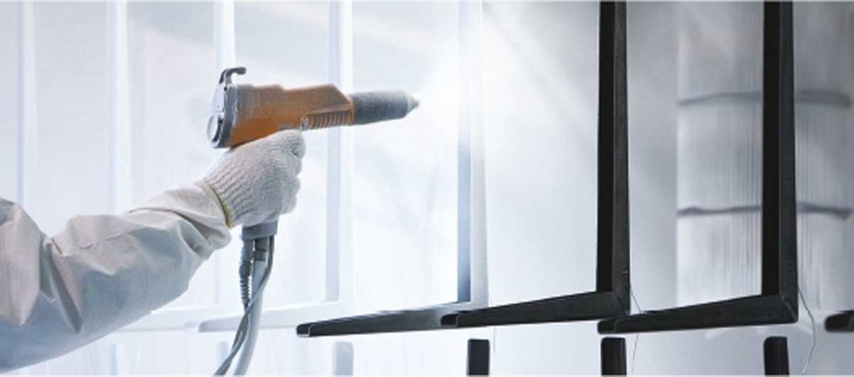 Laquage profilés aluminium